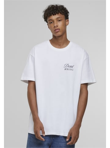 Mister Tee Mister Tee Dangerous Grounds Oversize Tee in white