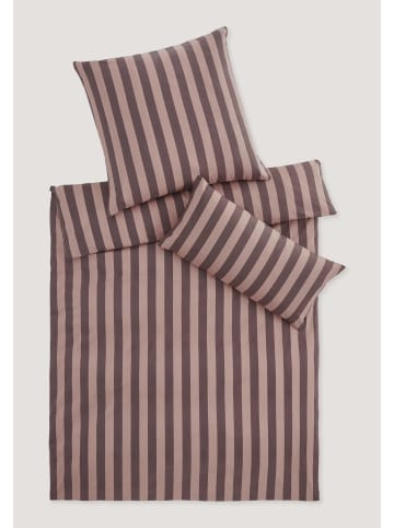 Hessnatur Renforcé Bettwäsche-Set in brombeersorbet