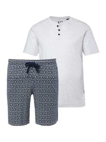 JP1880 Langer Schlafanzug in offwhite