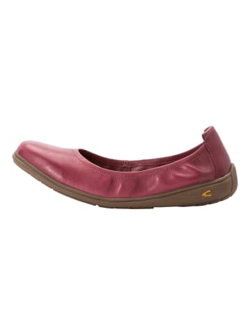 Camel Active Slipper aus echtem Leder in Fuchsia