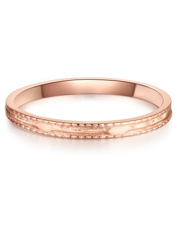 Lulu & Jane Ring aus Messing in roségold