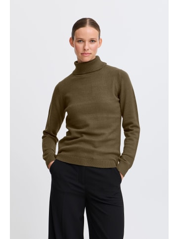 b. young BYMANINA ROLLNECK KNIT Regular fit in Olive Night