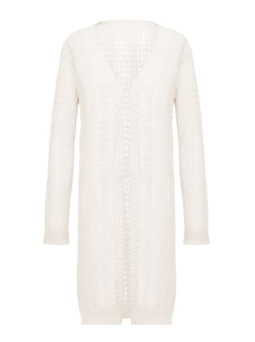 DreiMaster Klassik Cardigan in Wollweiss