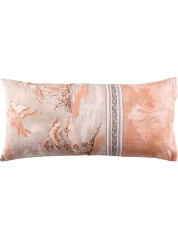 Bassetti Fein Satin Kissenbezug Aquaforte in terrakotta