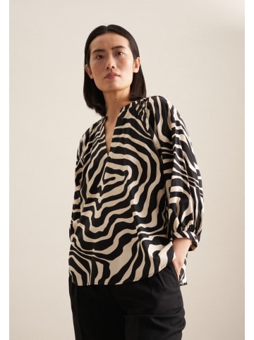 Seidensticker Shirt Regular in Schwarz