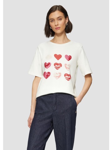 s.Oliver T-Shirt in 02D4_ecru