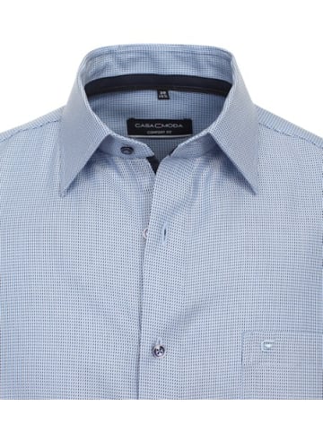 CASAMODA Kurzarm Business Hemd für Herren in uni
