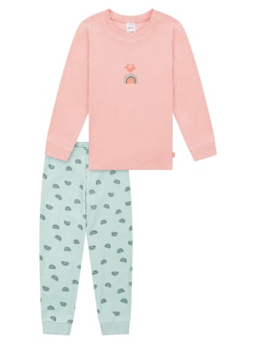 Schiesser Pyjama Nightwear in koralle