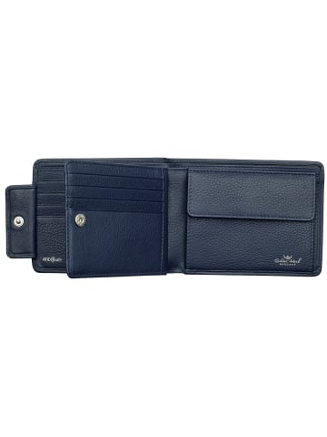 Golden Head Capri Geldbörse RFID Leder 12,5 cm blau