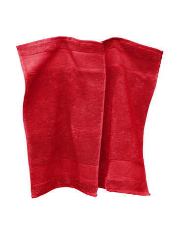 Erwin Müller Frottier Gästetuch 2er-Pack Karlsruhe in rot