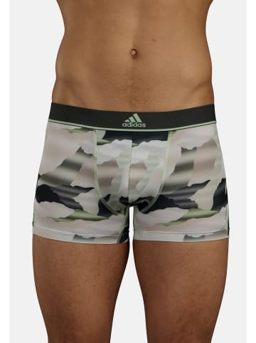 Adidas Sportswear Retro Short / Pant Active Micro Flex Eco in Grau / Schwarz / Hellgrün