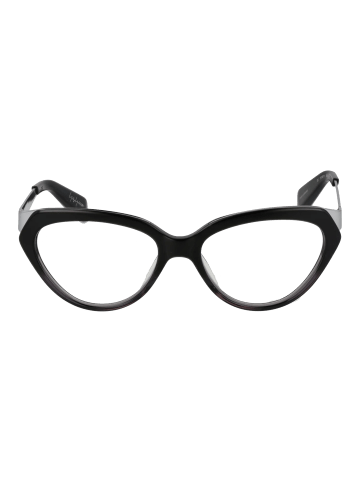 Yohji Yamamoto Unisex Optische Fassungen Vollrandige Brille Schwarz