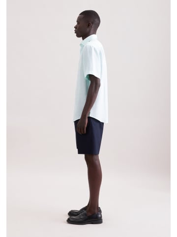 Seidensticker Leinenhemd Regular in Grün