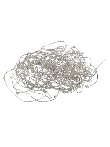 Butlers LED-Lichterkette TWINE LIGHTS I in Silber