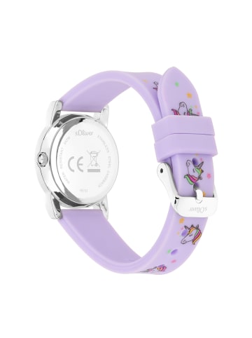 s.Oliver Armbanduhr The Joy Time in lila