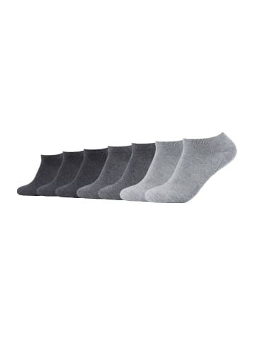 camano Sneakersocken 7er Pack ca-soft in Grau