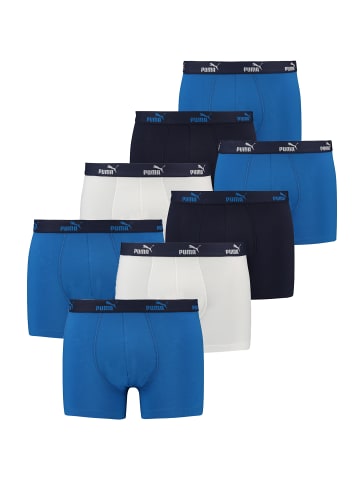 Puma Boxershorts PUMA PROMO SOLID Boxer 8P in Blue Combo