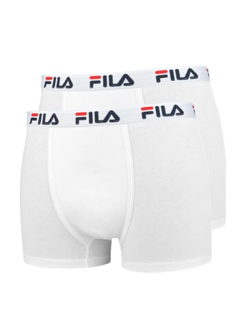 Fila Boxershort 2er Pack in weiß