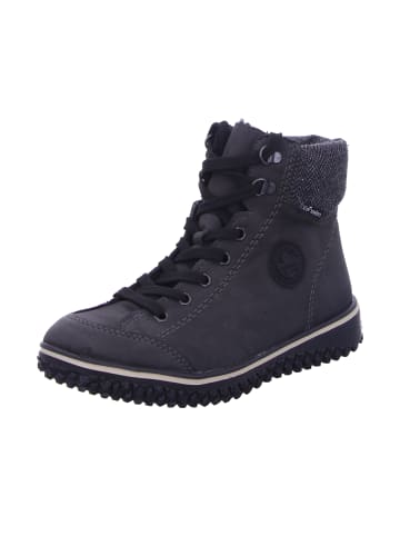 rieker Schnürstiefeletten in anthrazit/grau/schwarz