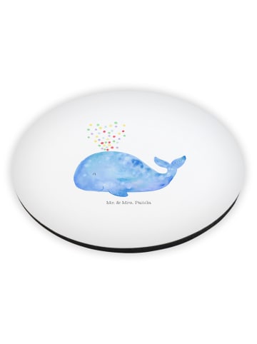 Mr. & Mrs. Panda magnet Wal Konfetti ohne Spruch in Weiß