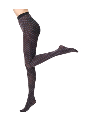 Oroblu Strumpfhose TINY PATTERNS in chocolate