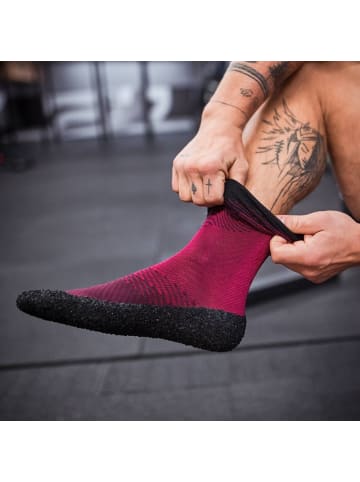 Skinners Sockenschuh "Adults 2.0 Compression" in Rot