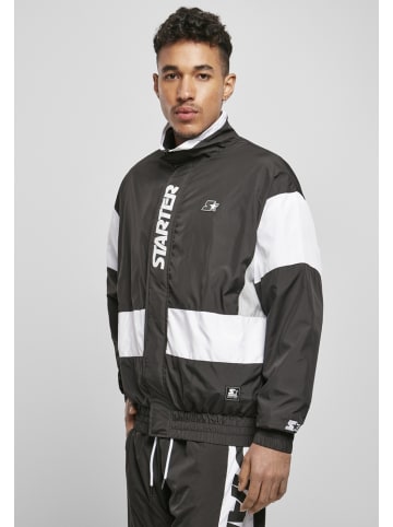 Starter Black Label Trainingsjacke in Schwarz