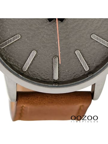 Oozoo Armbanduhr Oozoo Timepieces braun extra groß (ca. 48mm)