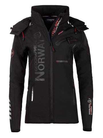 Geographical Norway Allwetterjacke XXL in Black ASSORT