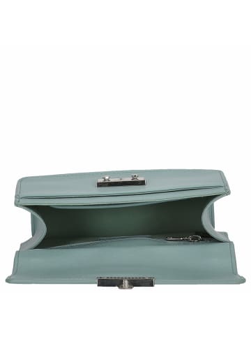 Seidenfelt Roros - Schultertasche 21 cm (soft cream) in dusty aqua