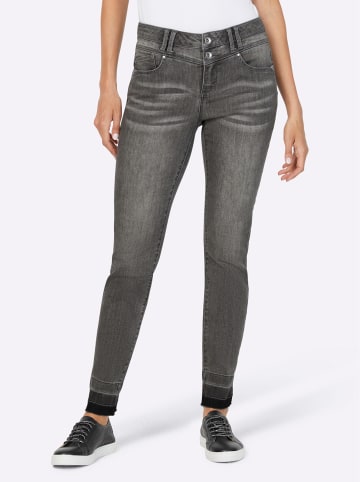 Heine Skinny Jeans in grey denim