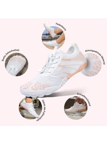 DOTALES FlowStep Barfußschuhe in Weiß 42