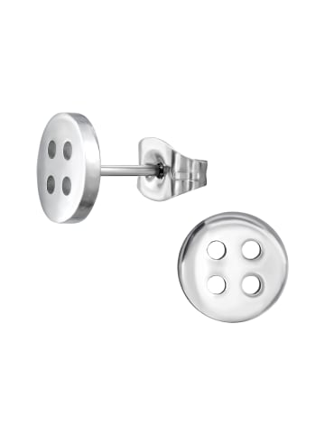 Bungsa Ohrstecker in Silber