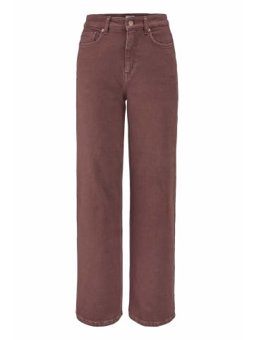 Hessnatur Hessnatur Jeans ALVA Wide Leg GARMENT DYE aus Bio-Baumwolle mit recycelter Baumwolle in wildrose