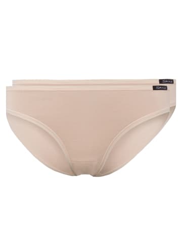 Skiny Slip 2er Pack in Beige