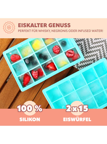 bremermann 15-er-Set Silikon-Eiswürfelform