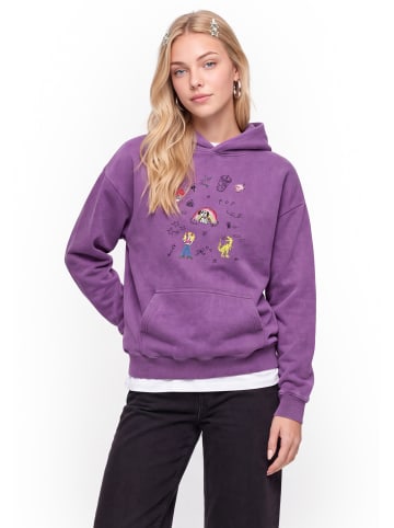 myMo Women Hoodie in Purple
