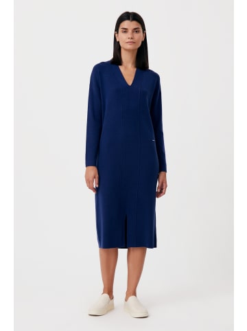 Finn Flare Langarmkleid Straight V in dark blue
