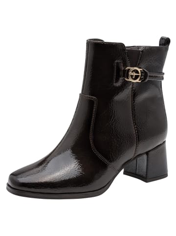 Tamaris WIDE FIT Stiefelette in MOCCA PATEN