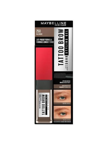 Maybelline New York Tattoo Brow Augenbrauengel - 250 Blonde 6 ml
