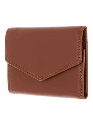 Golden Head Polo Geldbörse RFID Schutz Leder 10 cm in cognac