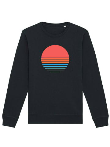 wat? Apparel Sweatshirt Abstract 03 in Schwarz