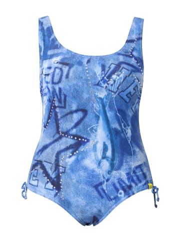 LAURASØN Badeanzug in kornblumenblau