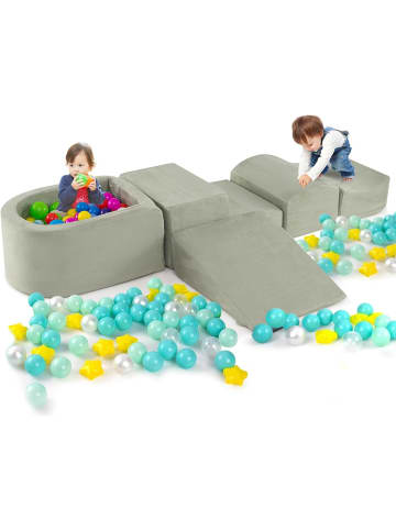 COSTWAY 5 TLG. Schaumstoffbausteine ohne Bälle in Grün