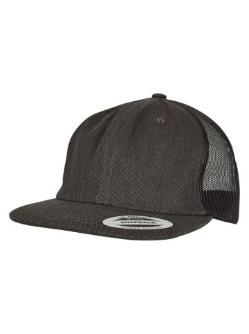  Flexfit  Flexfit Accessoires Denim Trucker in black raw