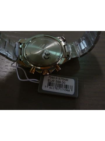 Swiss Alpine Military by Grovana Analoguhr für Herren in silber