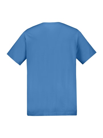 JP1880 Kurzarm T-Shirt in ägäisblau