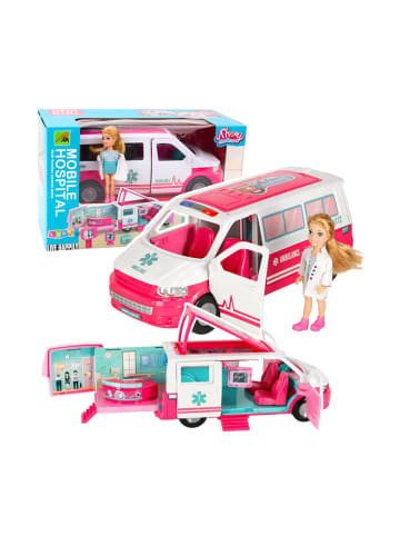 Wisam® Mobiles Krankenhaus, Krankenwagen, 2-in-1-Puppenarzt