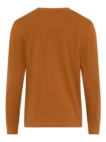 Delmao Henleyshirt in cognac