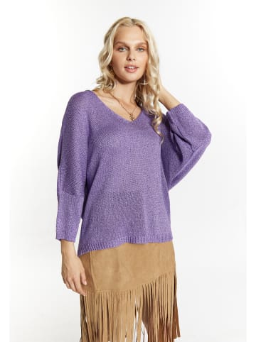 IZIA Damen Pullover in Violett